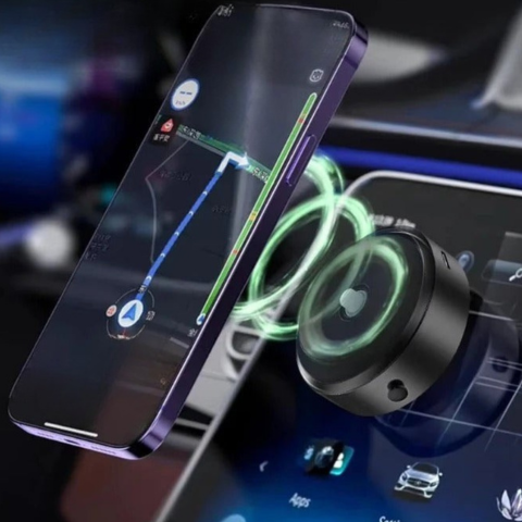 360° magnetische autotelefoonhouder - veilige bevestiging en praktisch gebruik