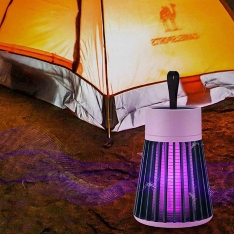 Lampă portabilă pentru insecte - protecție eficientă și lumină moale