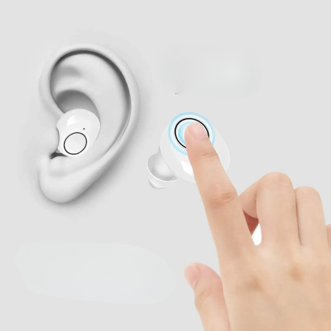 Bluetooth-kuulolaite sovelluksella - teräväpiirtoääni ja täydellinen harkintavalta