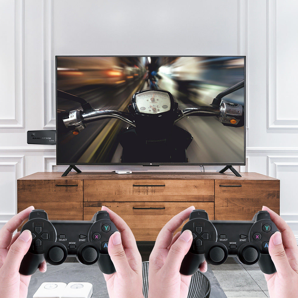 Retro Game Console – 4K Experience and Dual Joystick 