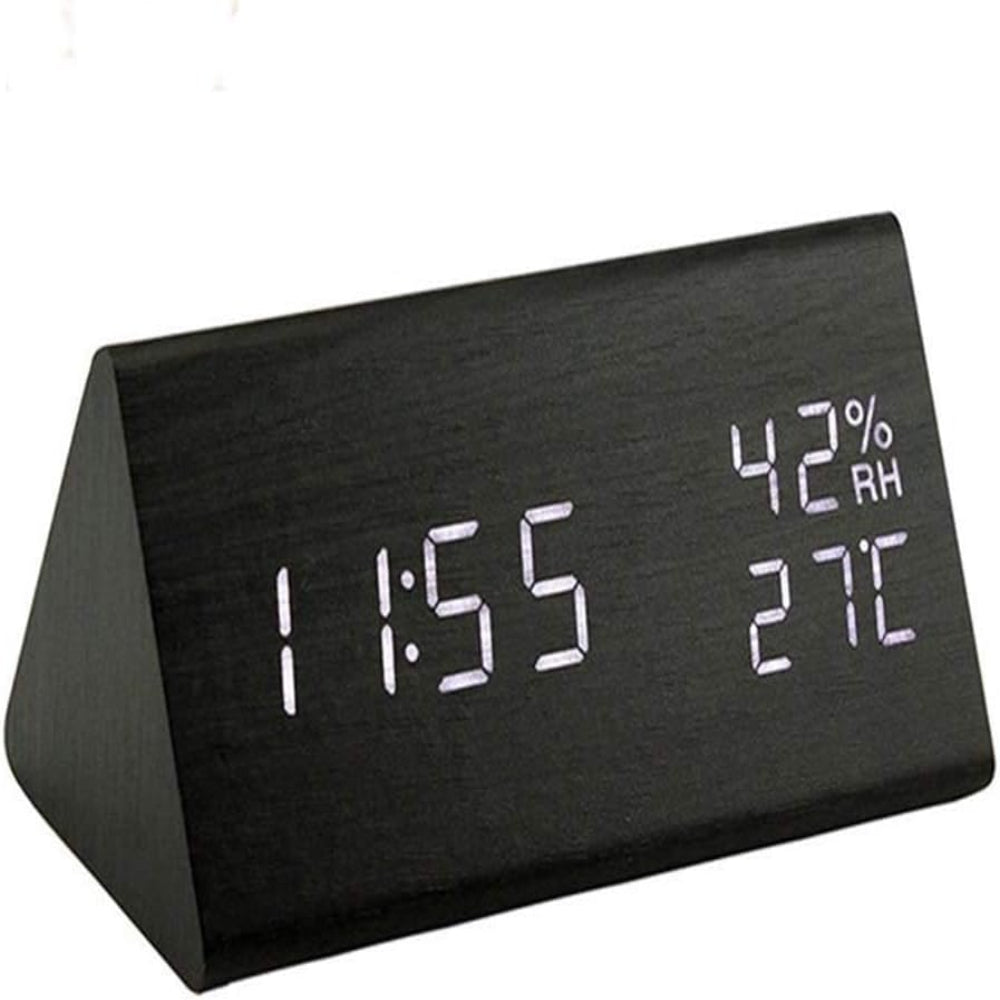 Reloj LED Con Control de Voz – Diseño Moderno y Funcionalidad Inteligente 