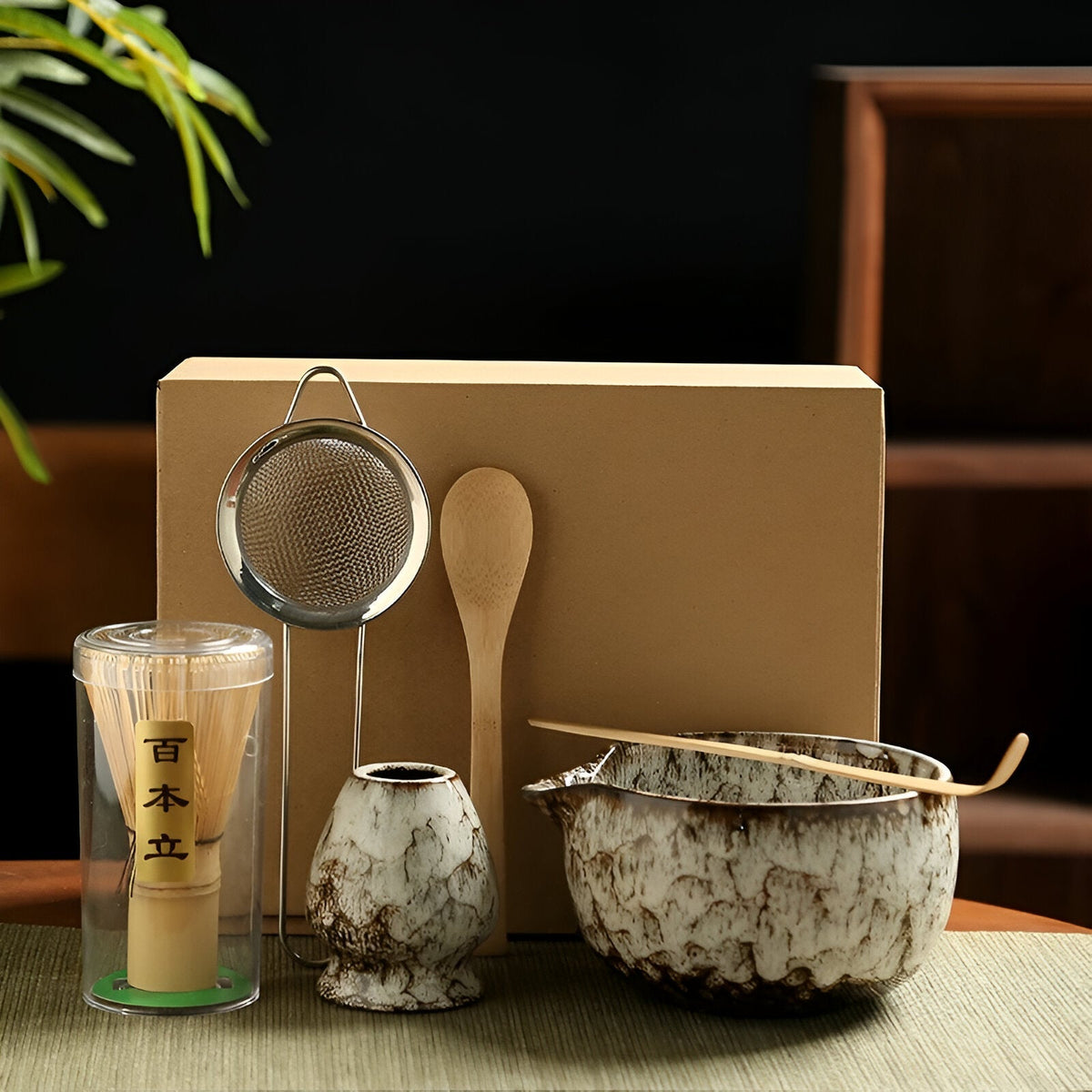 Set De Préparation Matcha 6 Pièces — Élégance Artisanale Et Goût Raffiné