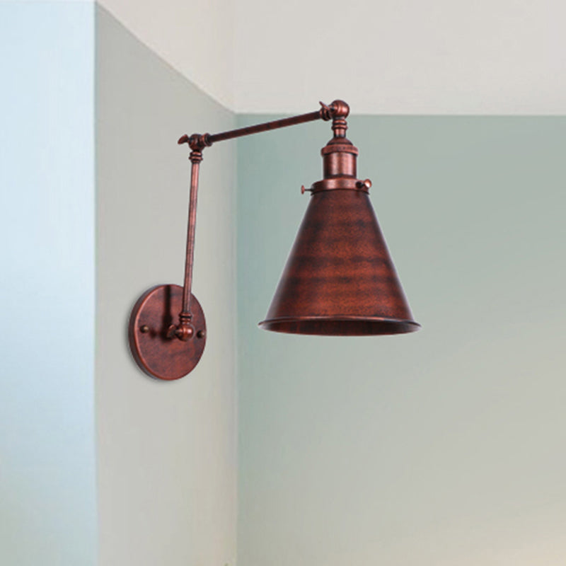 Wandlamp in industriële stijl - Stevige structuur en unieke stijl