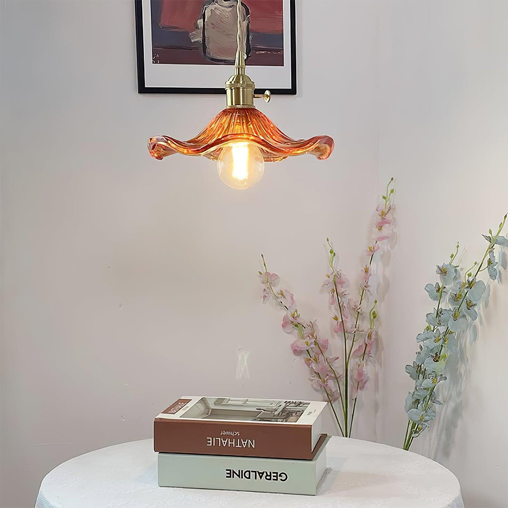 Hængende Blomst Lampe – Naturlig Charme Og Blid Ånd 