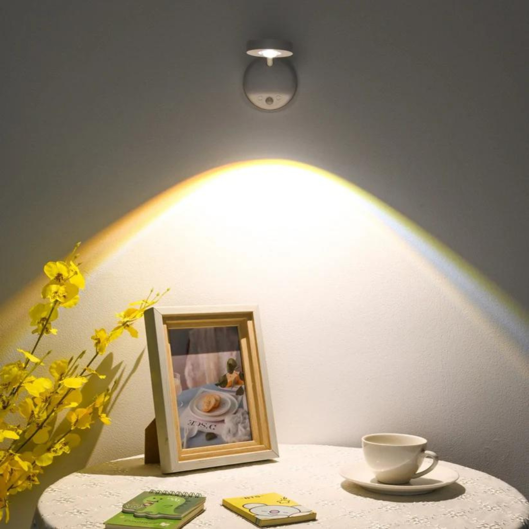 Lampada da Parete Pratica – Sensore di Movimento e Ricarica USB 