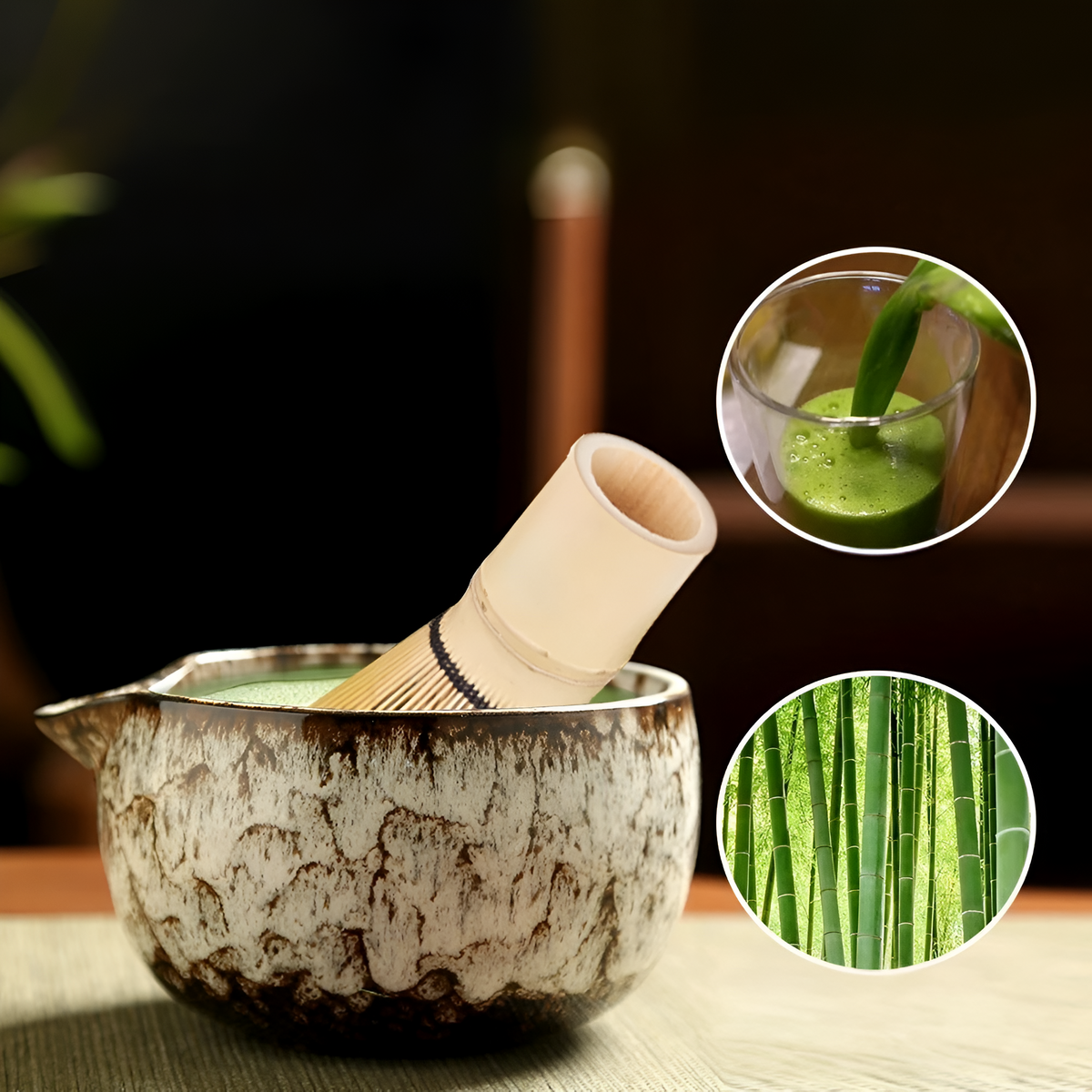 Set De Préparation Matcha 6 Pièces — Élégance Artisanale Et Goût Raffiné