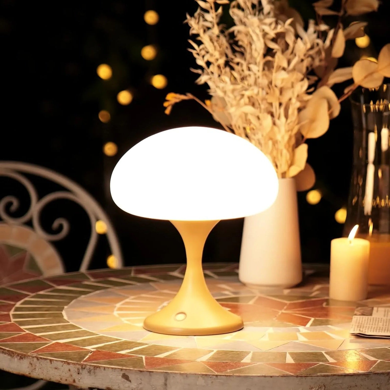 Lampe Champignon Décorative – Ambiance Chaleureuse Et Tendance