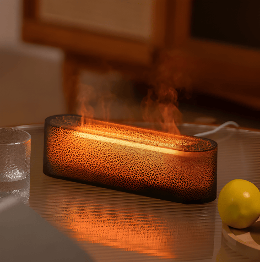 USB Aroma Diffuser Met Veelkleurige LED-verlichting - Ontspannende Sfeer & Lichte Nevel