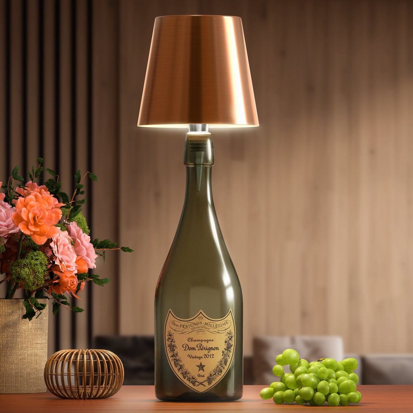 Lampe LED Rechargeable – Transformez Vos Bouteilles En Luminaires