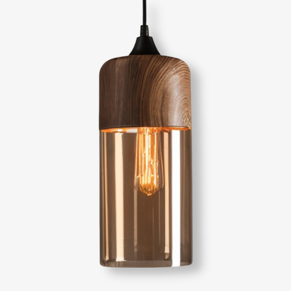 Retro Glass Loft Pendel - Trendy belysning og unik atmosfære