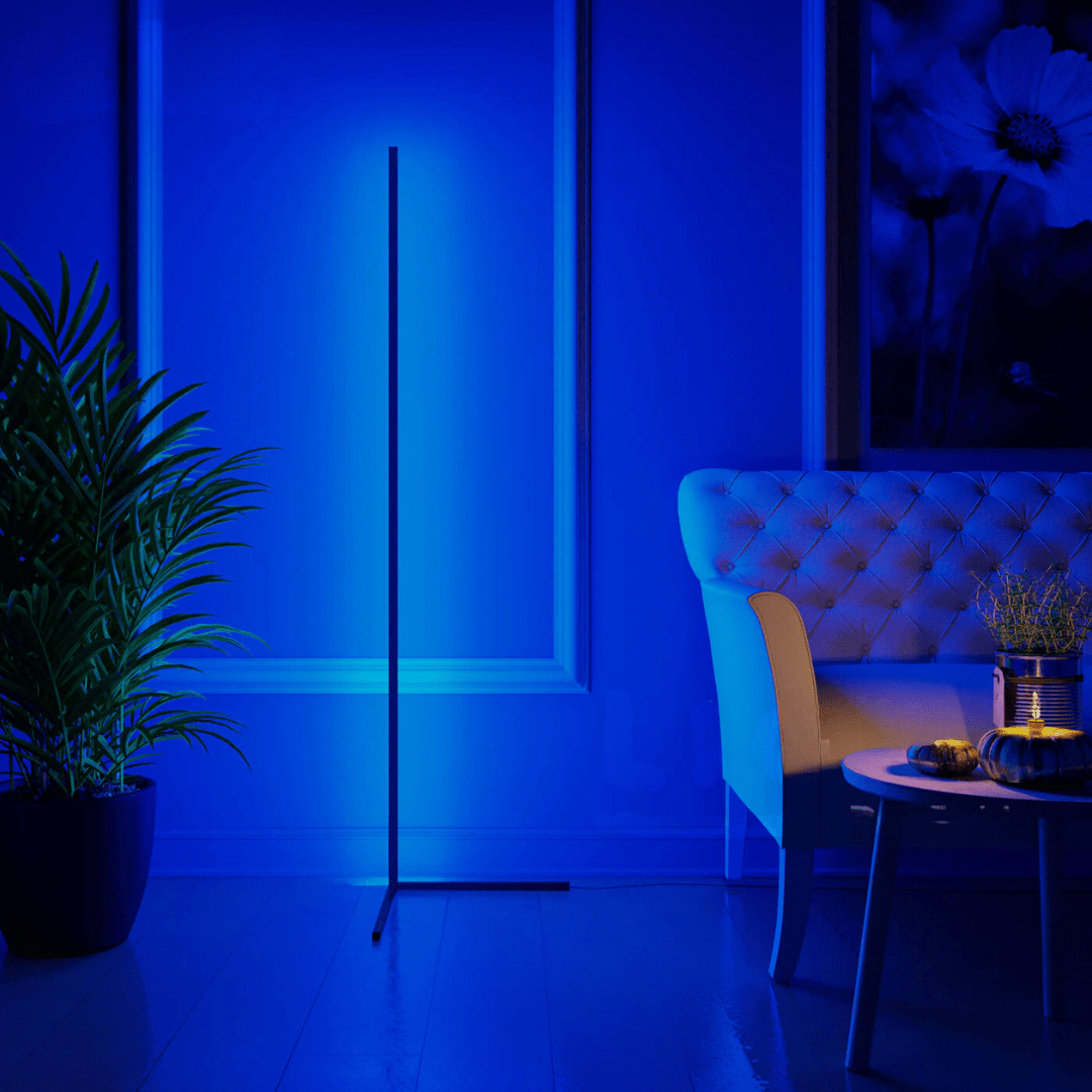 Narożna lampa nastrojowa - Éclat Multicolore & Atmosphère Moderne