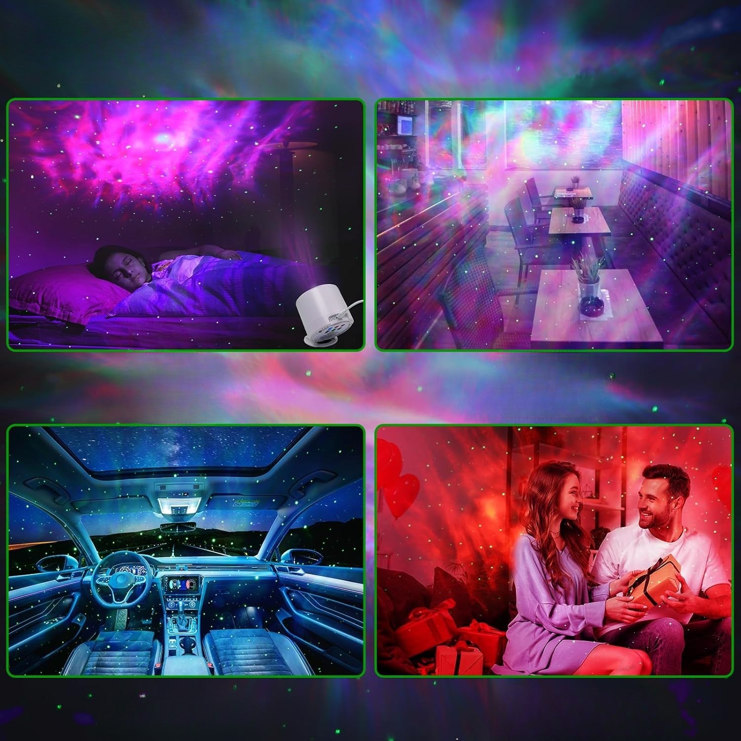 Proyector LED – Ambiente Galaxia Relajante 