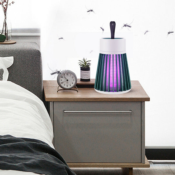 Lámpara portátil contra insectos: protección eficaz y luz suave