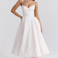 Lory | Midi Dress with Straps – Classic Glamour and Lightness 