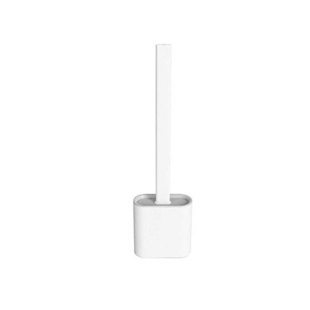 Cepillo de inodoro de silicona flexible – diseño duradero y antibacteriano 